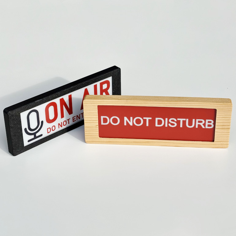 DoorTag display possibilities: Text and Image